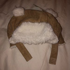 NWT faux fur bear hat